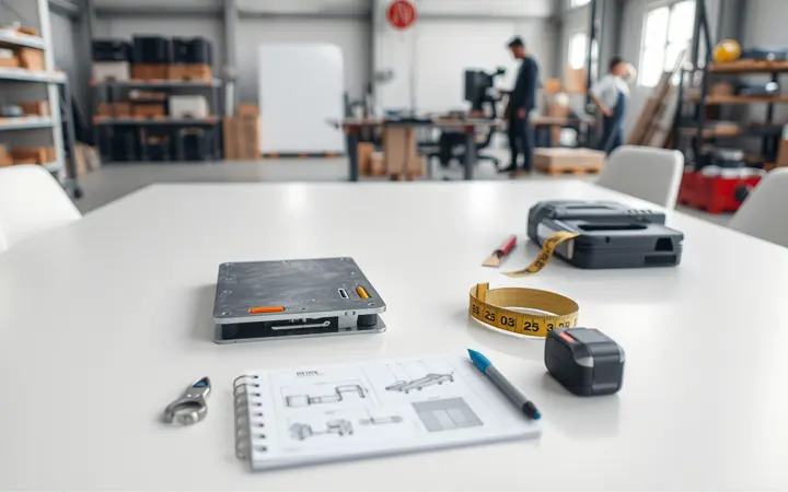 铁艺家具样品与尺寸记录